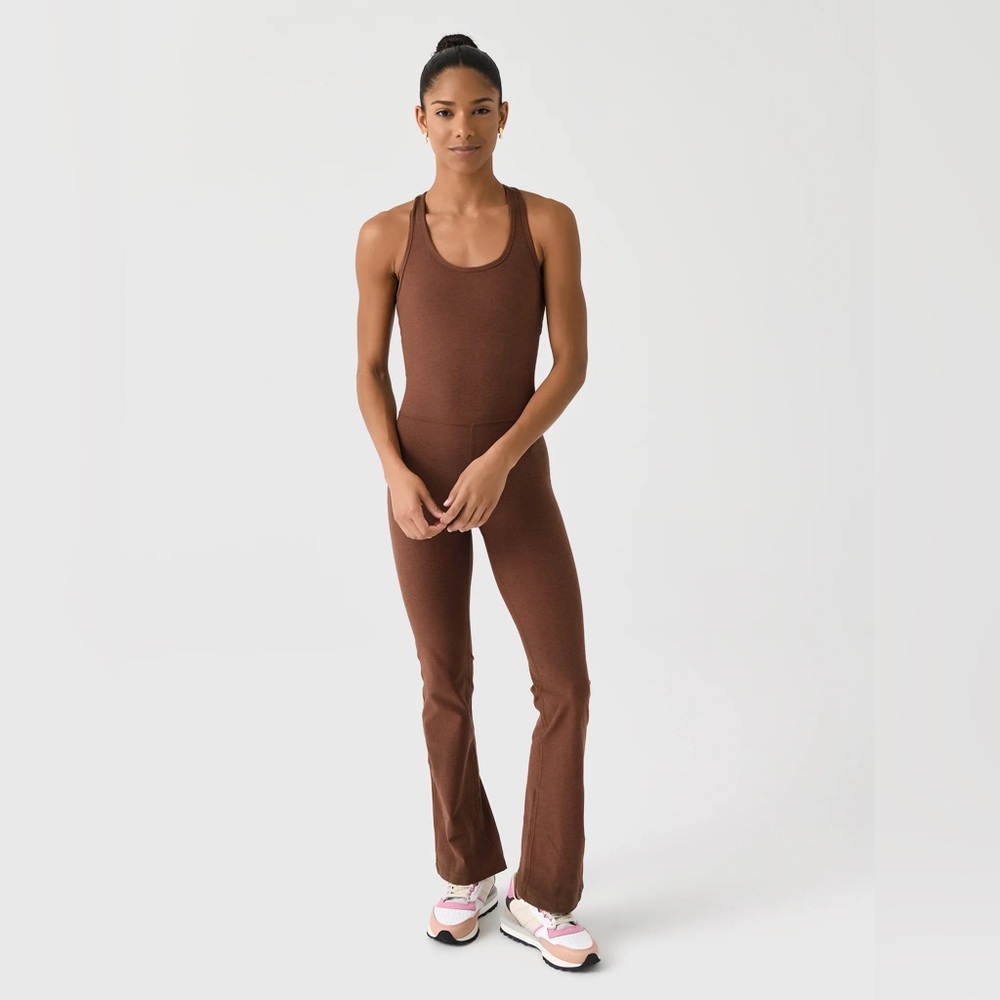 Beyond Yoga Spacedye All Around Jumpsuit Bold Mocha Brown